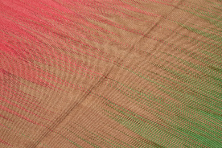 6x9 Fuchsia Contemporary Kilim Rug - 37513