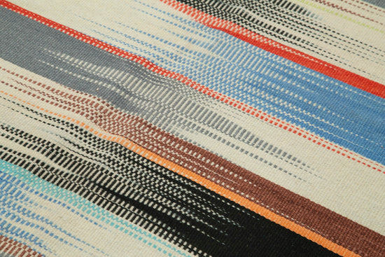 6x9 Multicolor Contemporary Kilim Rug - 37514