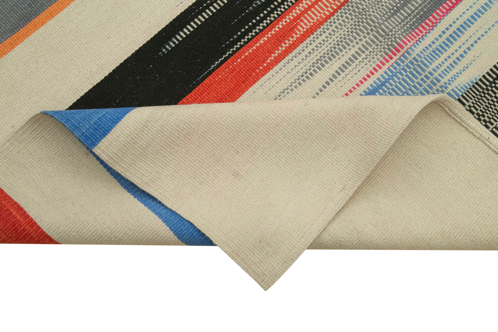 6x9 Multicolor Contemporary Kilim Rug - 37514