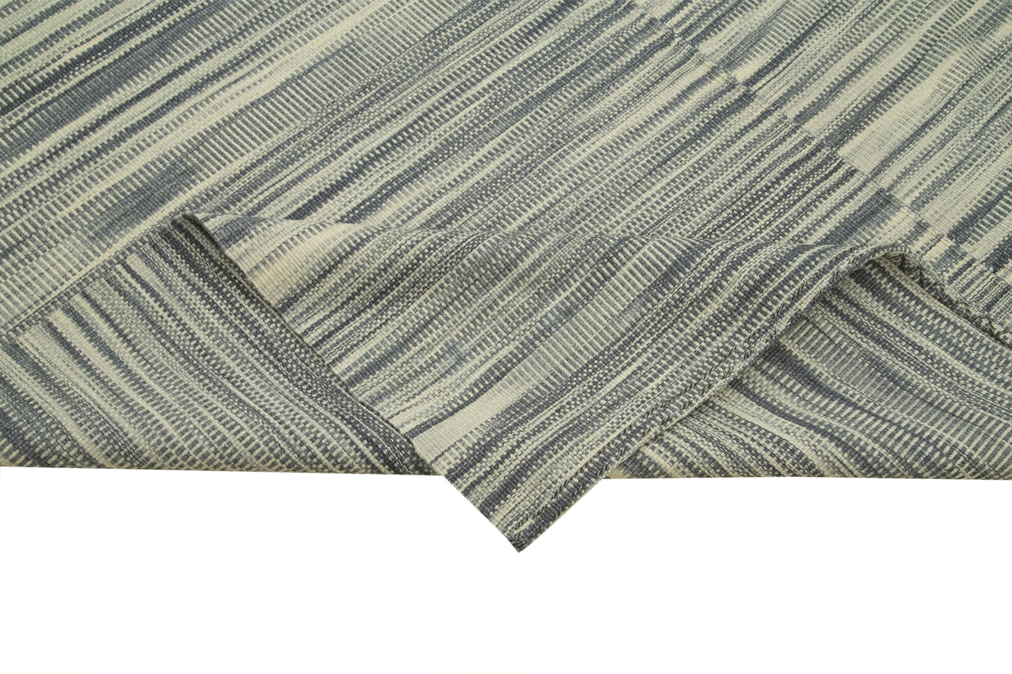 7x10 Beige Contemporary Kilim Rug - 37515