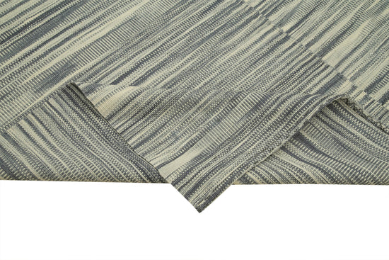 7x10 Beige Contemporary Kilim Rug - 37515