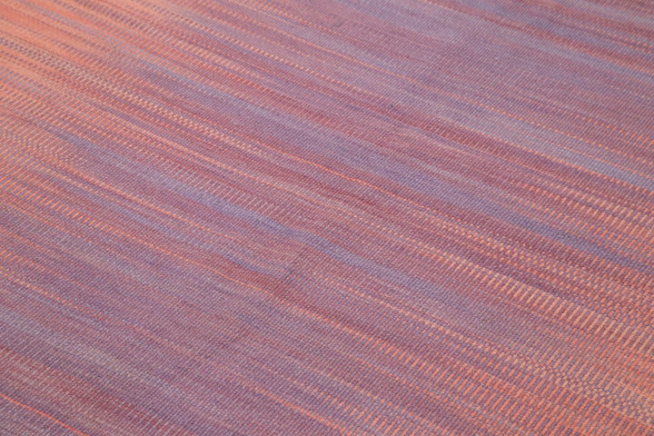 6x9 Pink Contemporary Kilim Rug - 37525