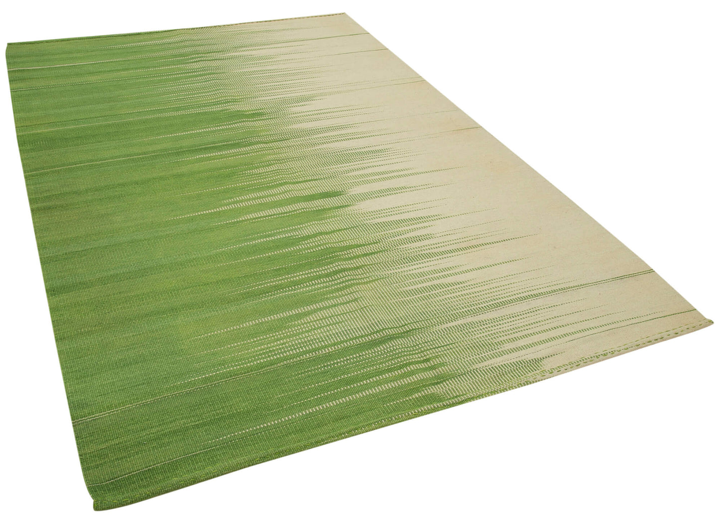 6x8 Beige Contemporary Kilim Rug - 37526