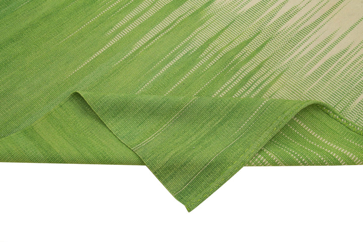 6x8 Beige Contemporary Kilim Rug - 37526