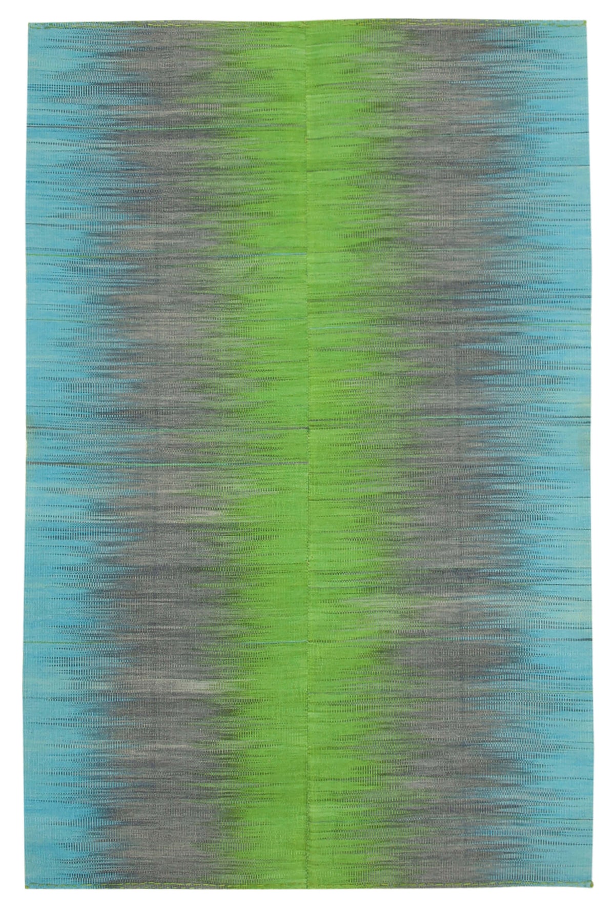 6x10 Multicolor Contemporary Kilim Rug - 37541