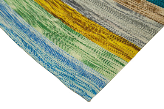 10x13 Multicolor Contemporary Kilim Rug - 37554