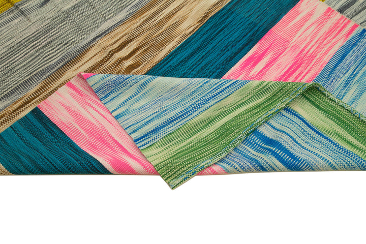 10x13 Multicolor Contemporary Kilim Rug - 37554