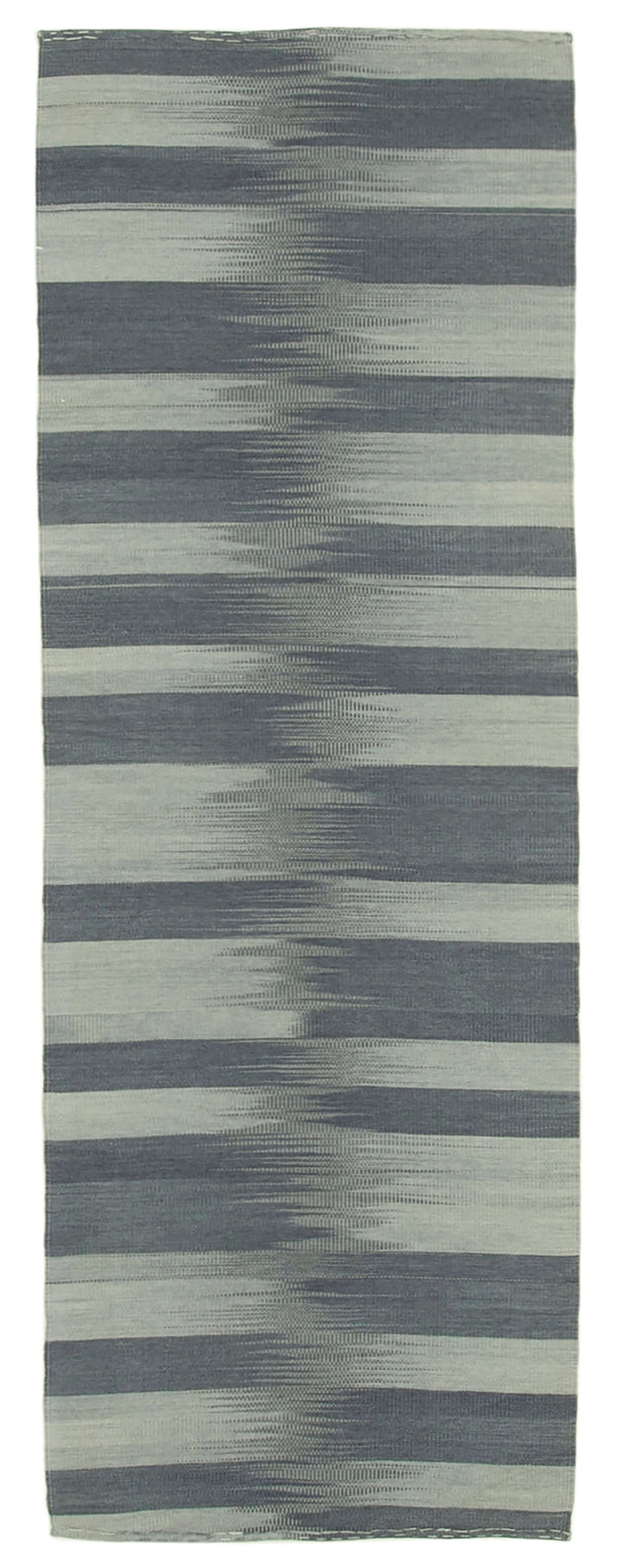 3x10 Grey Contemporary Kilim Rug - 37555