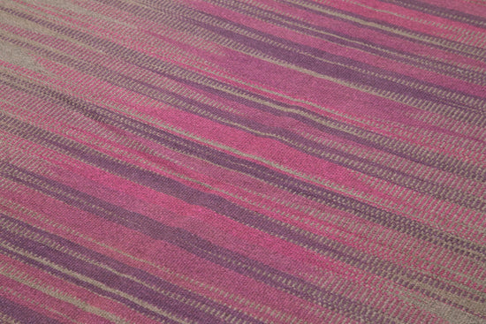 6x8 Purple Contemporary Kilim Rug - 37557
