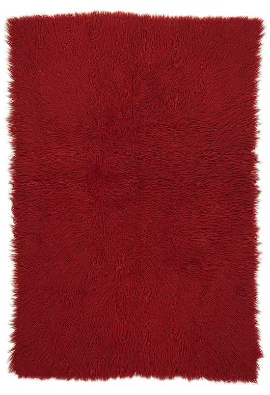 4x7 Red Vintage Tulu Rug - 37571