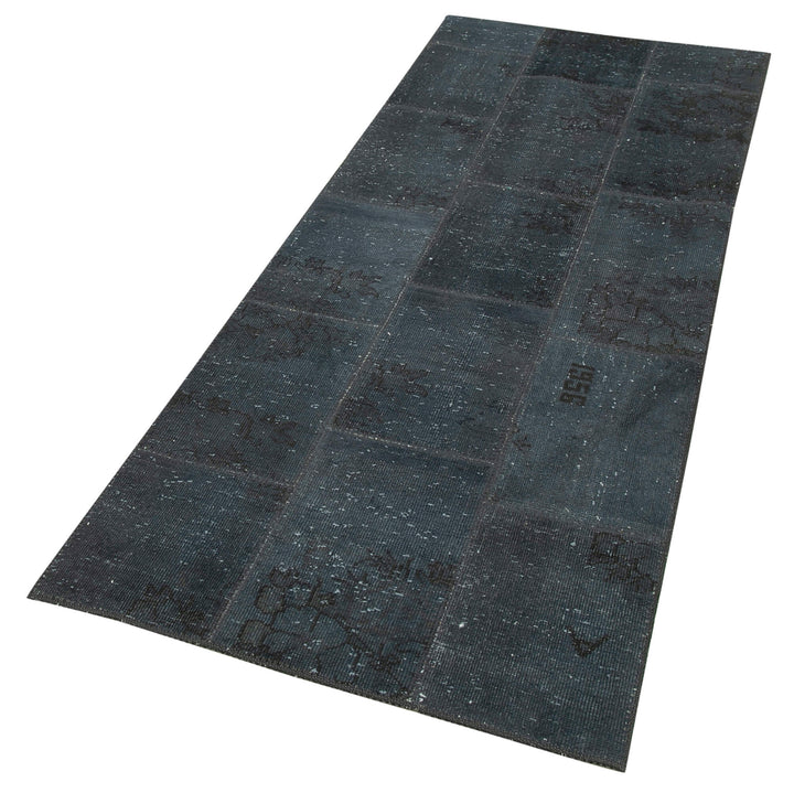 3x7 Grey Patchwork Runner Rug - 37634