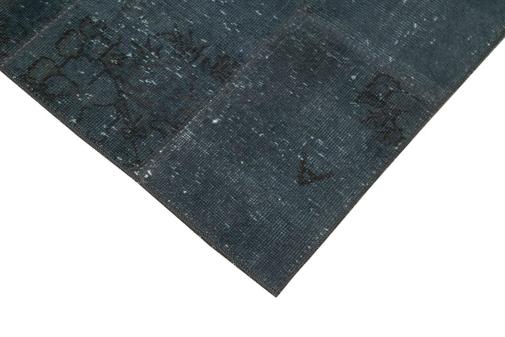 3x7 Grey Patchwork Runner Rug - 37634