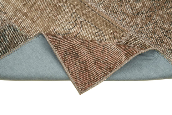 3x10 Brown Patchwork Runner Rug - 37675