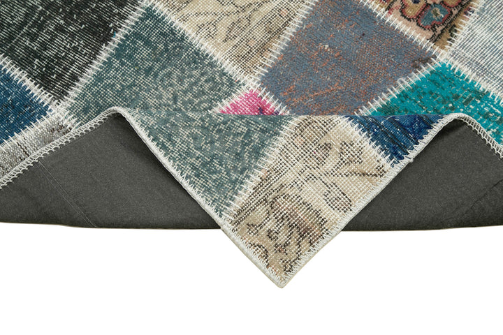 3x10 Multicolor Patchwork Runner Rug - 37715