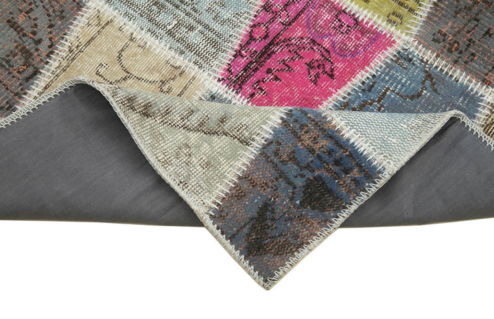 3x10 Multicolor Patchwork Runner Rug - 37721