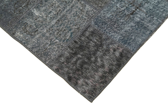 3x10 Grey Patchwork Runner Rug - 37742