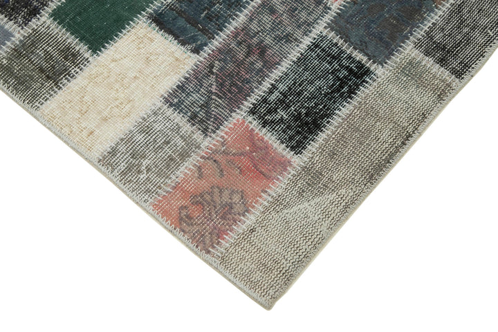 3x10 Multicolor Patchwork Runner Rug - 37759