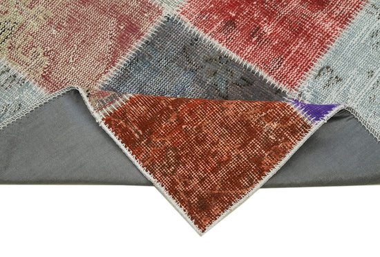 3x10 Multicolor Patchwork Runner Rug - 37767