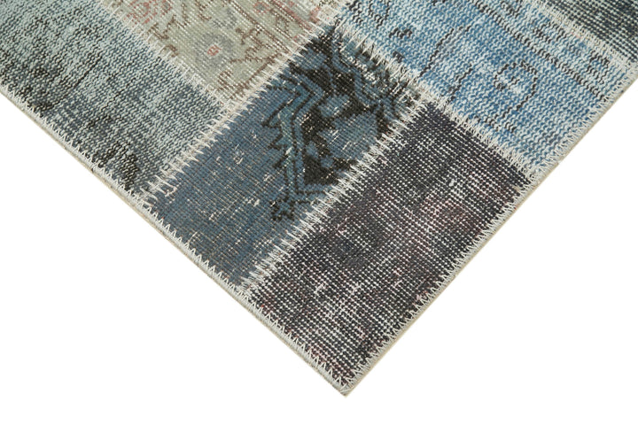 3x10 Multicolor Patchwork Runner Rug - 37773