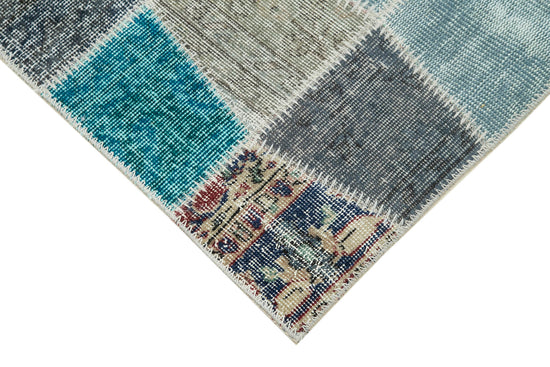 3x10 Multicolor Patchwork Runner Rug - 37777