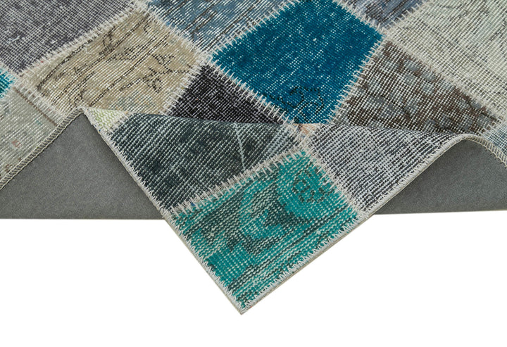 3x10 Multicolor Patchwork Runner Rug - 37777