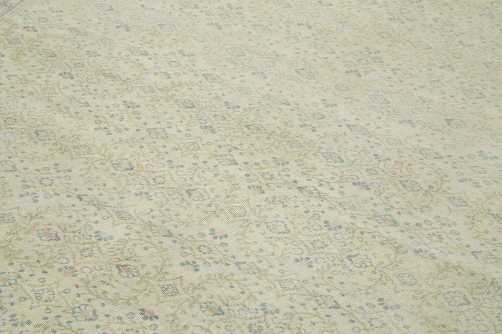 6x10 Beige Vintage Rug - 37854