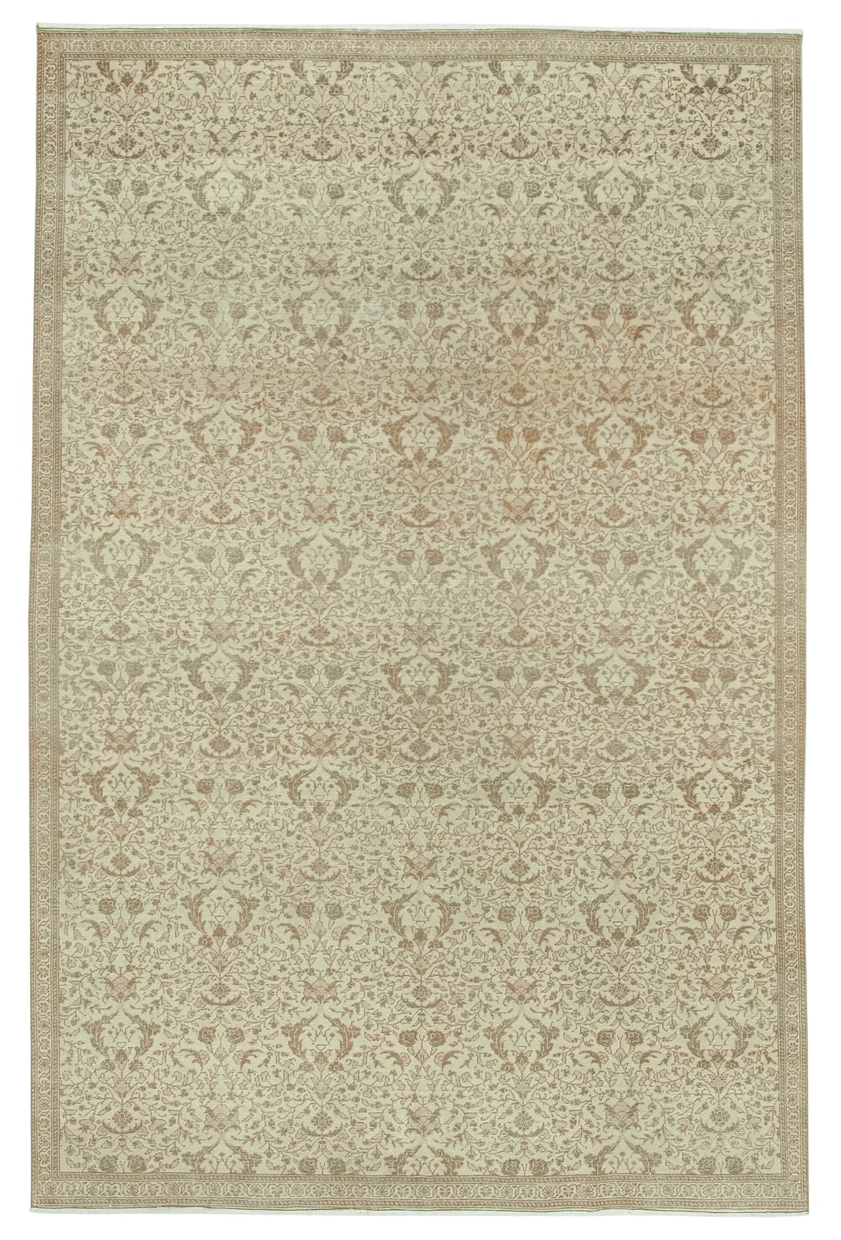 6x9 Beige Vintage Rug - 37862
