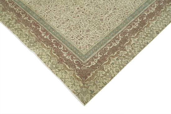 6x10 Beige Vintage Rug - 37864