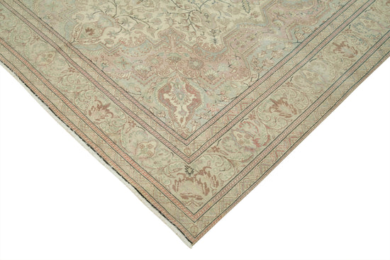6x10 Beige Vintage Rug - 37867
