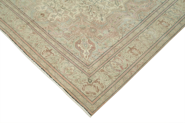 6x10 Beige Vintage Rug - 37867