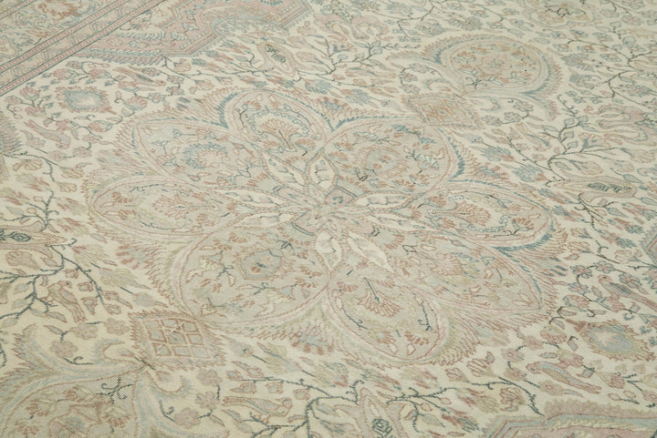 6x10 Beige Vintage Rug - 37867