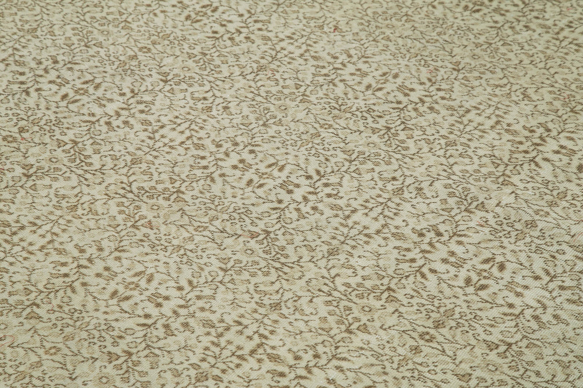 6x10 Beige Vintage Rug - 37872