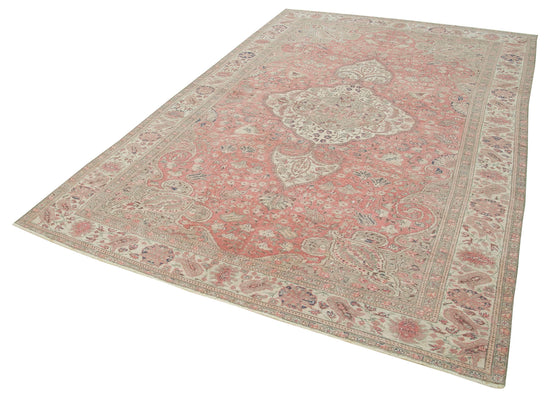 6x9 Beige Vintage Rug - 37918