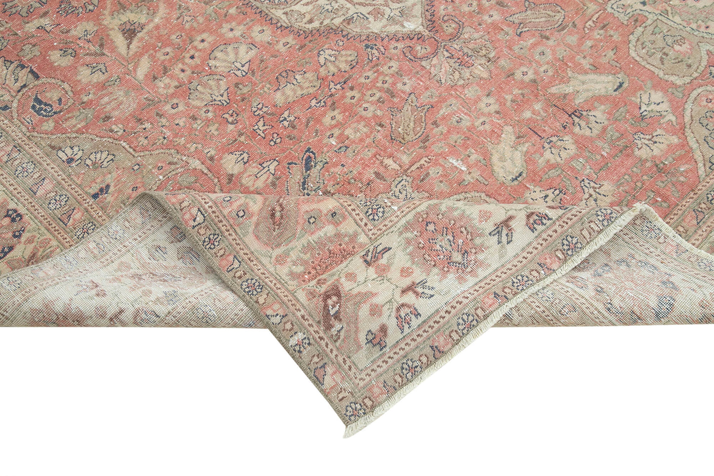 6x9 Beige Vintage Rug - 37918