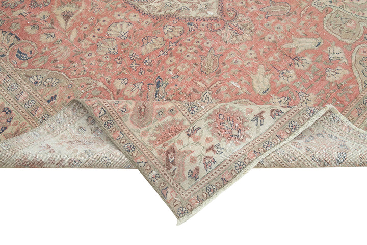 6x9 Beige Vintage Rug - 37918