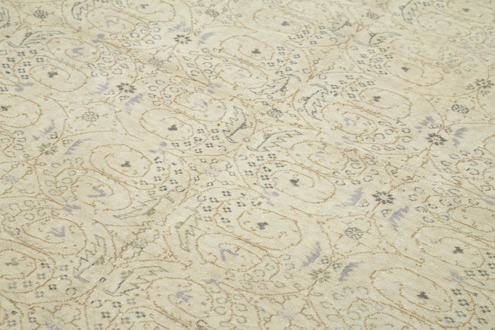 6x9 Beige Vintage Rug - 37919