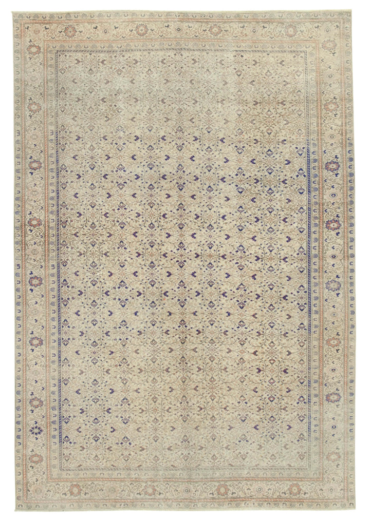 6x9 Beige Vintage Rug - 37925