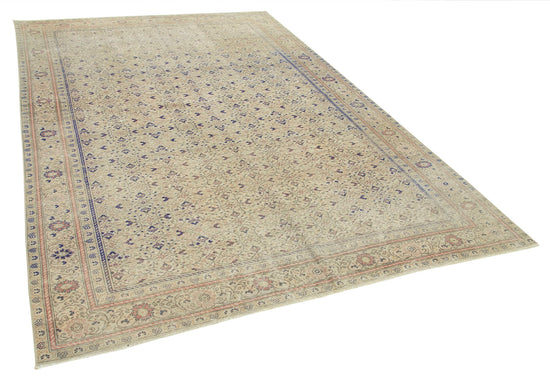 6x9 Beige Vintage Rug - 37925