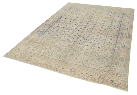 6x9 Beige Vintage Rug - 37925