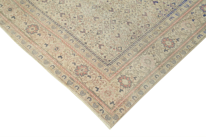 6x9 Beige Vintage Rug - 37925