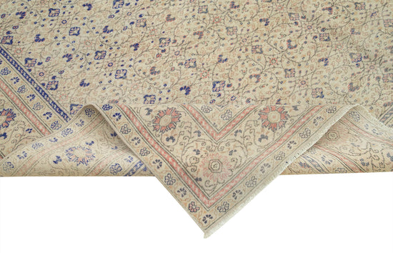 6x9 Beige Vintage Rug - 37925