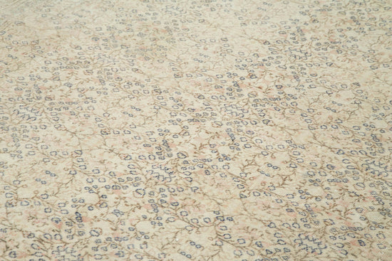 7x9 Beige Vintage Rug - 37926