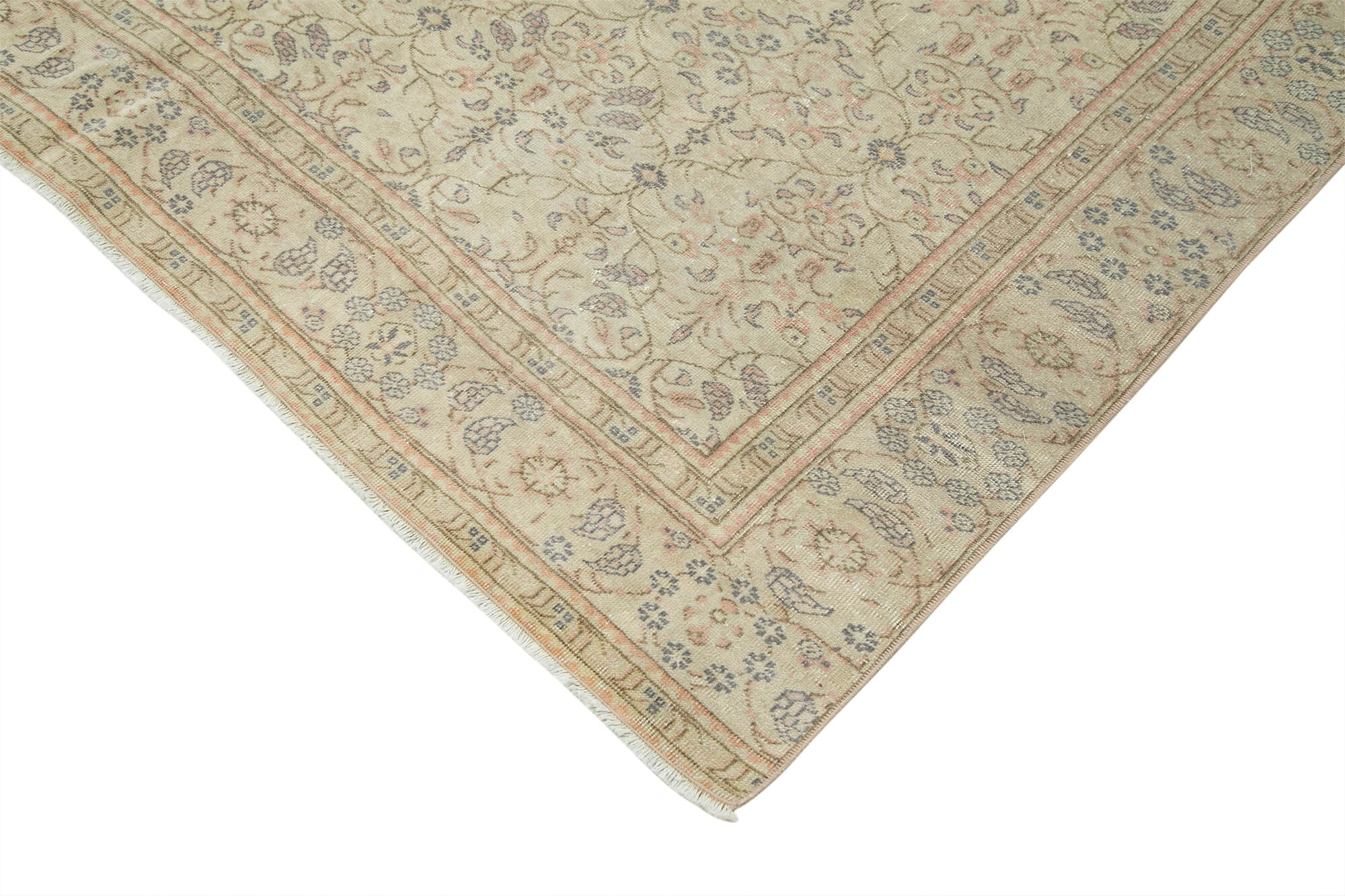 6x9 Beige Vintage Rug - 37930