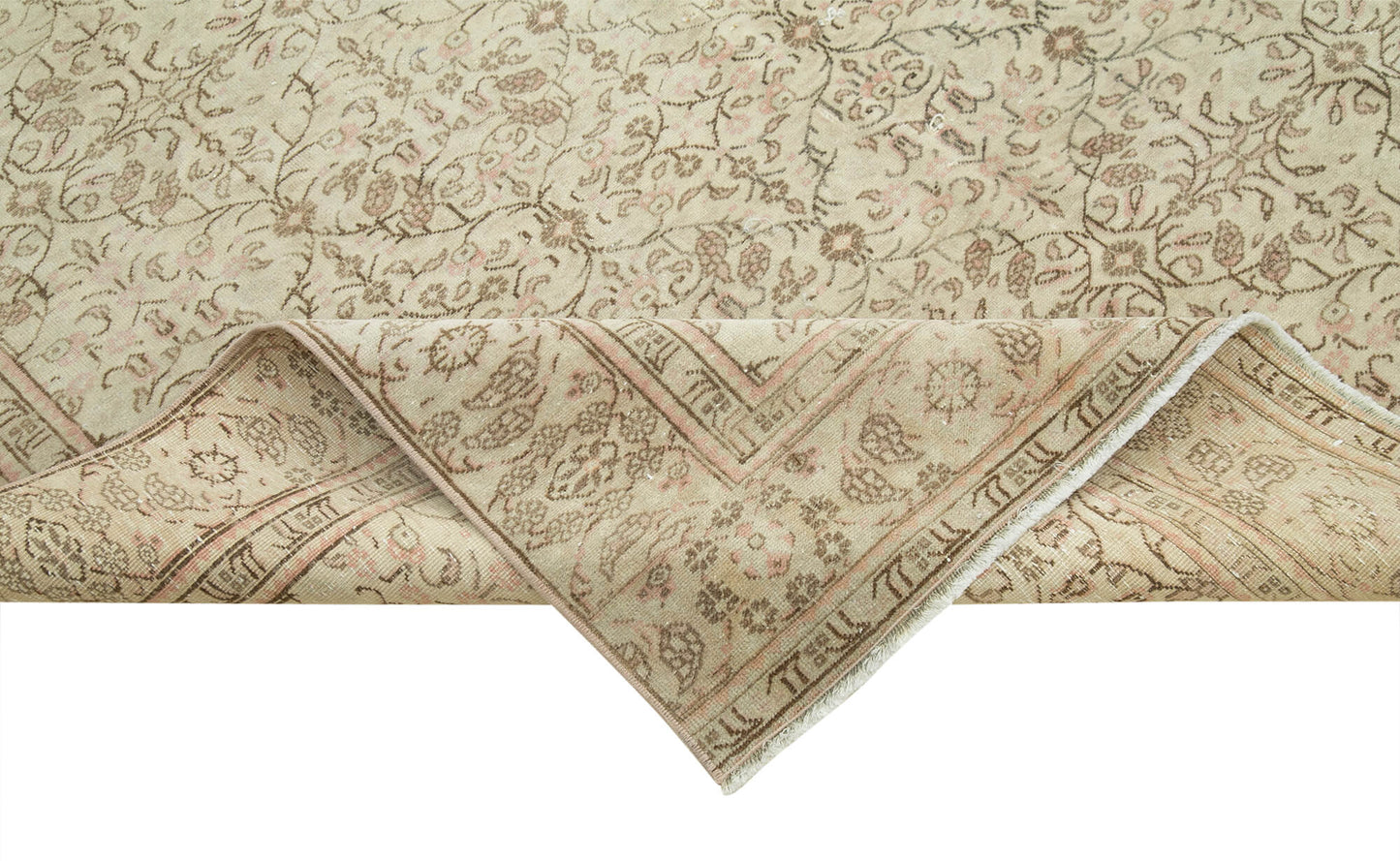6x9 Beige Vintage Rug - 37930