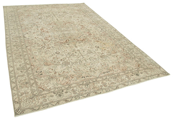 6x9 Beige Vintage Rug - 37933