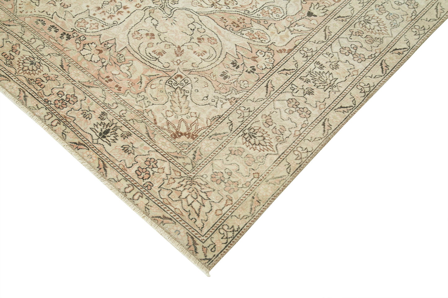 6x9 Beige Vintage Rug - 37933