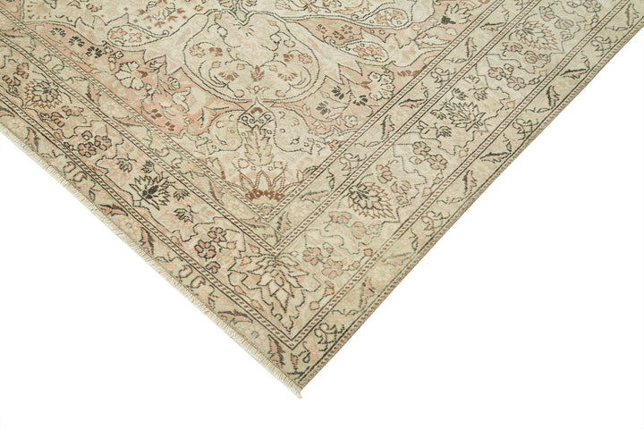 6x9 Beige Vintage Rug - 37933