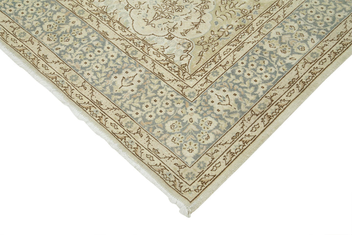 7x10 Beige Vintage Rug - 37939