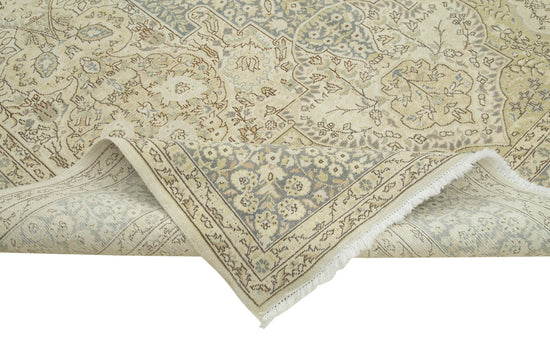 7x10 Beige Vintage Rug - 37939
