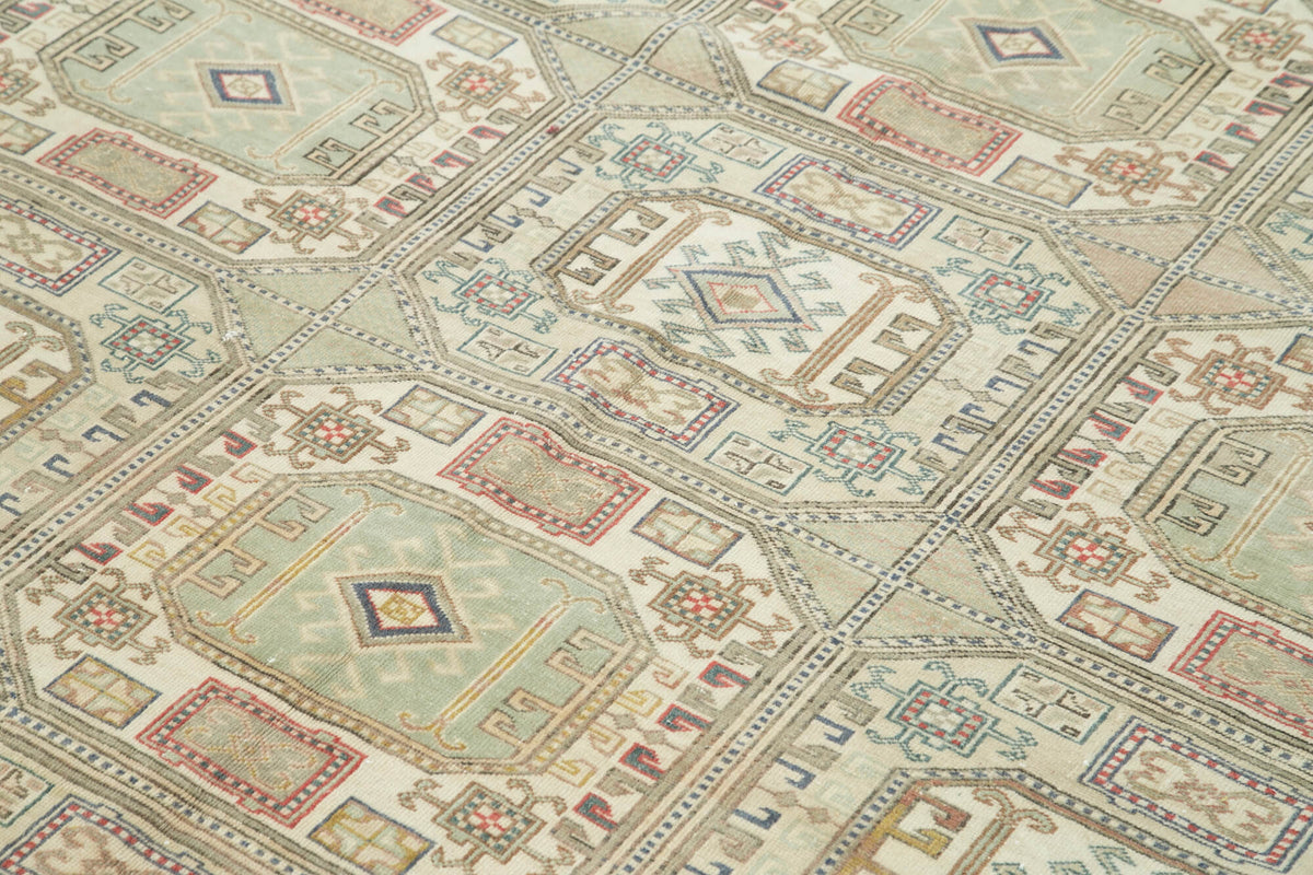 6x9 Beige Vintage Rug - 37944